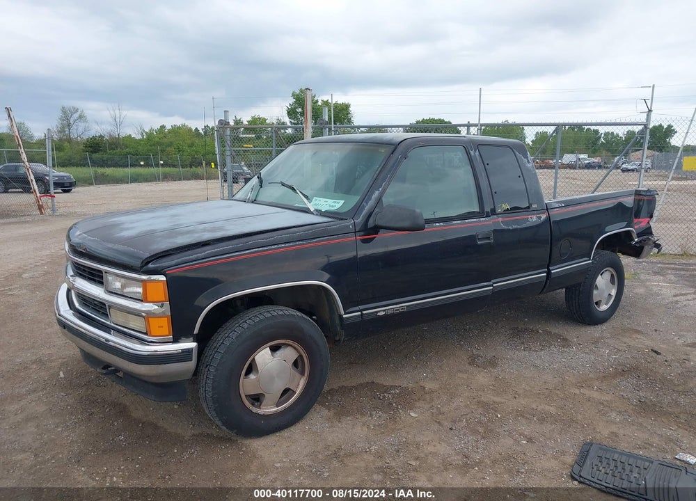 1997 CHEVROLET K1500 FLEETSIDE VIN: 2GCEK19R4V1233110
