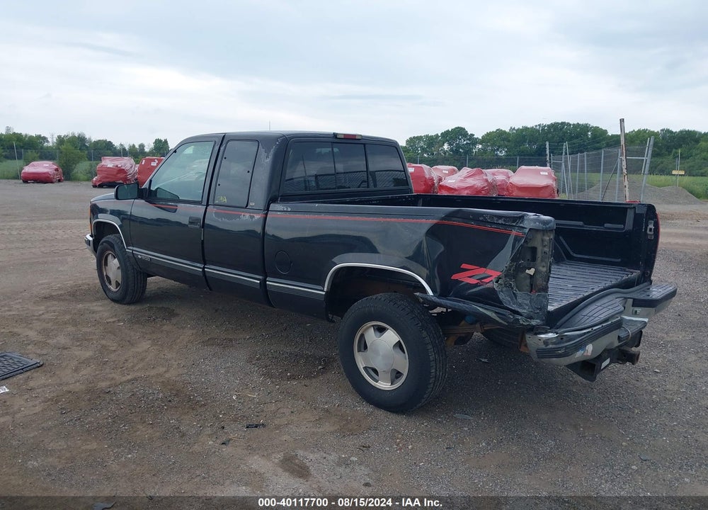 1997 CHEVROLET K1500 FLEETSIDE VIN: 2GCEK19R4V1233110
