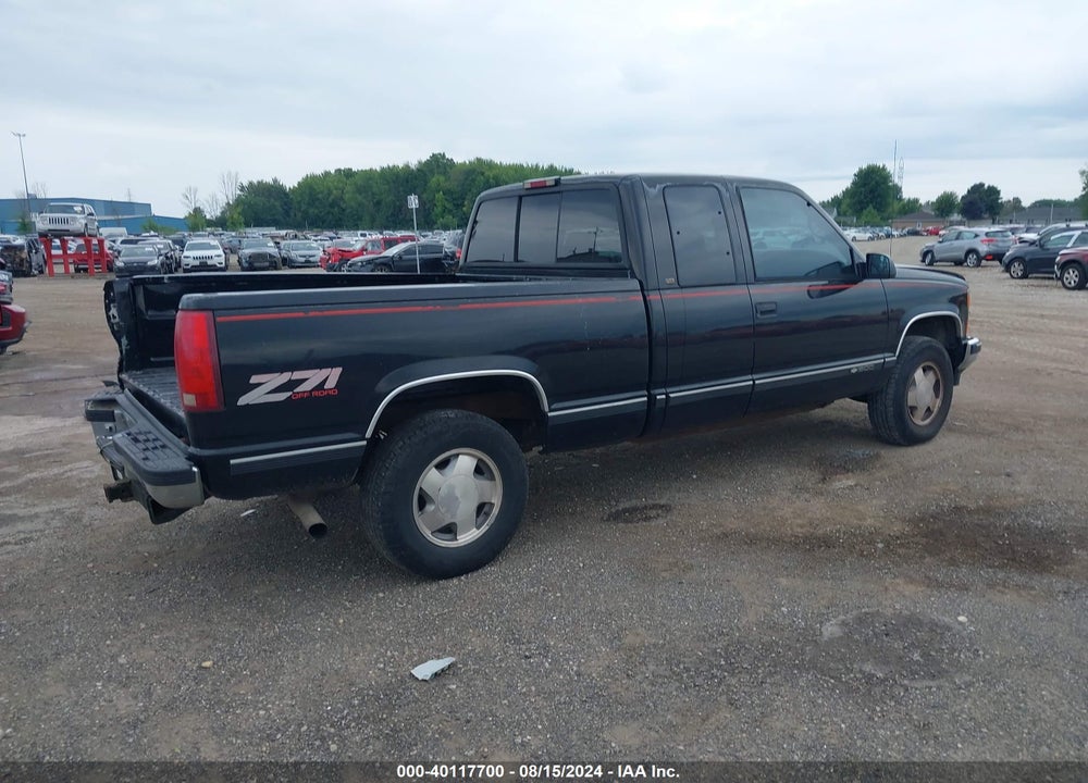 1997 CHEVROLET K1500 FLEETSIDE VIN: 2GCEK19R4V1233110