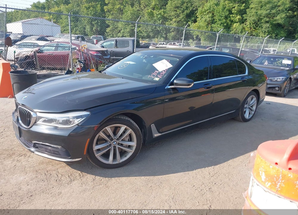 2016 BMW 750I XDRIVE VIN: WBA7F2C56GG420005