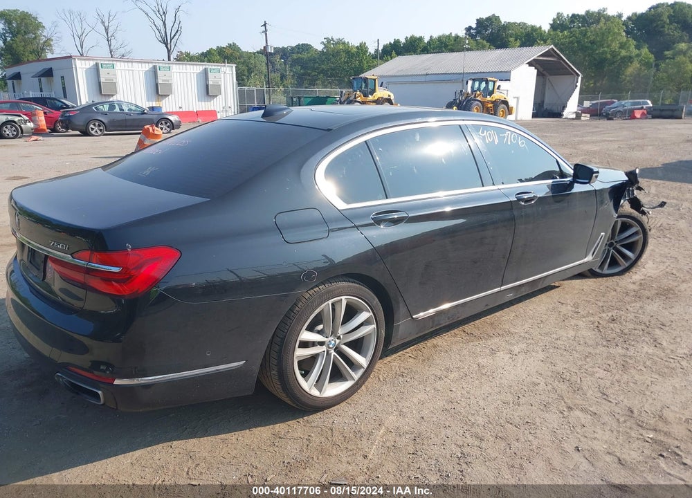 2016 BMW 750I XDRIVE VIN: WBA7F2C56GG420005