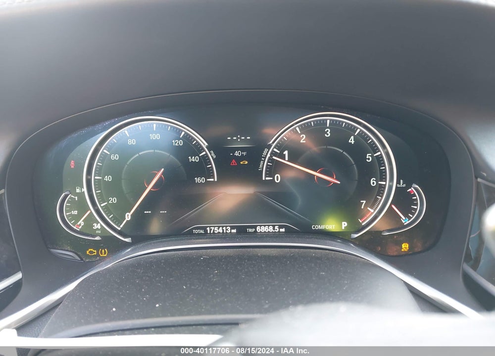 2016 BMW 750I XDRIVE VIN: WBA7F2C56GG420005