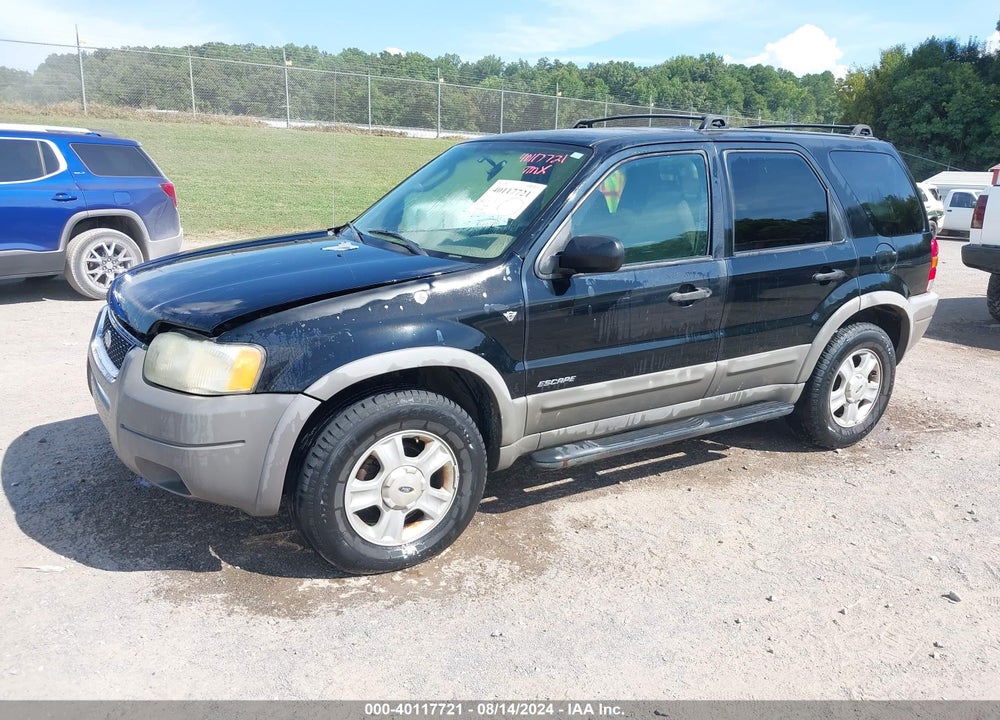 2002 FORD ESCAPE XLT VIN: 1FMYU041X2KC92981
