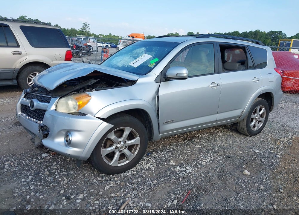 2010 TOYOTA RAV4 LIMITED VIN: JTMYF4DV6AD019435