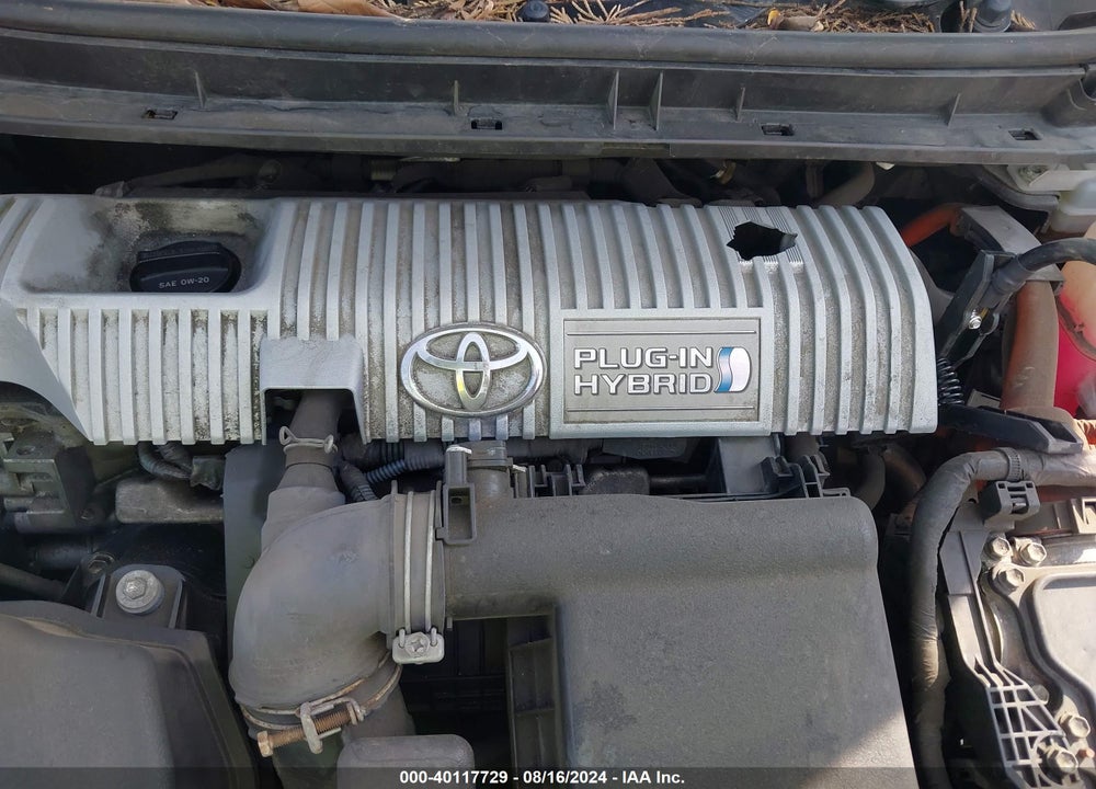 2012 TOYOTA PRIUS PLUG-IN ADVANCED VIN: JTDKN3DPXC3004238
