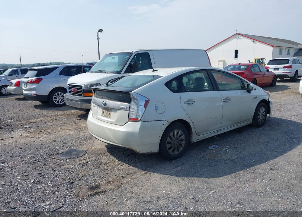 2012 TOYOTA PRIUS PLUG-IN ADVANCED VIN: JTDKN3DPXC3004238