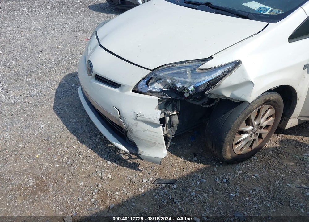 2012 TOYOTA PRIUS PLUG-IN ADVANCED VIN: JTDKN3DPXC3004238