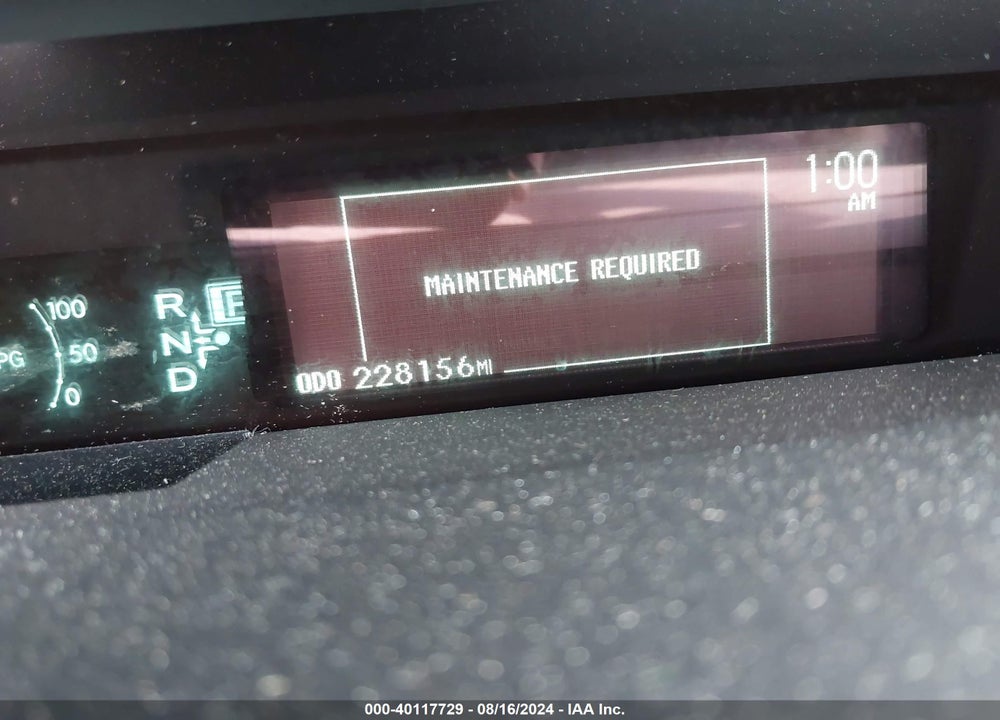 2012 TOYOTA PRIUS PLUG-IN ADVANCED VIN: JTDKN3DPXC3004238