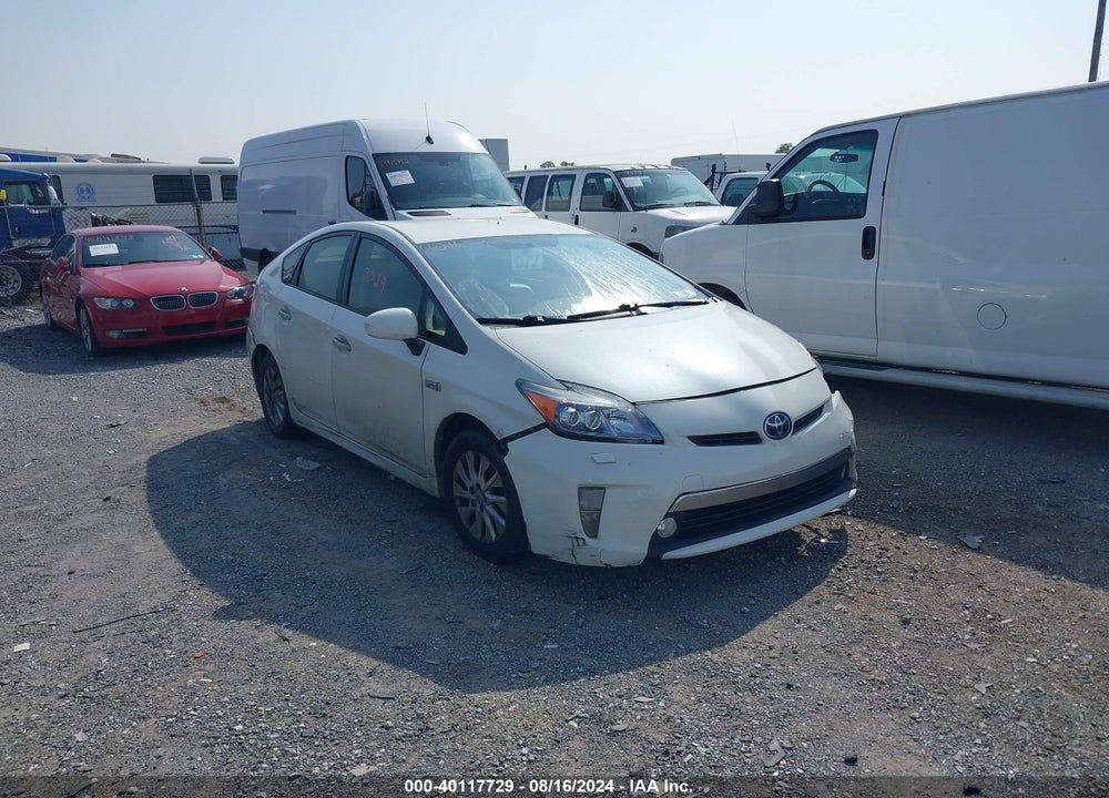 2012 TOYOTA PRIUS PLUG-IN ADVANCED VIN: JTDKN3DPXC3004238