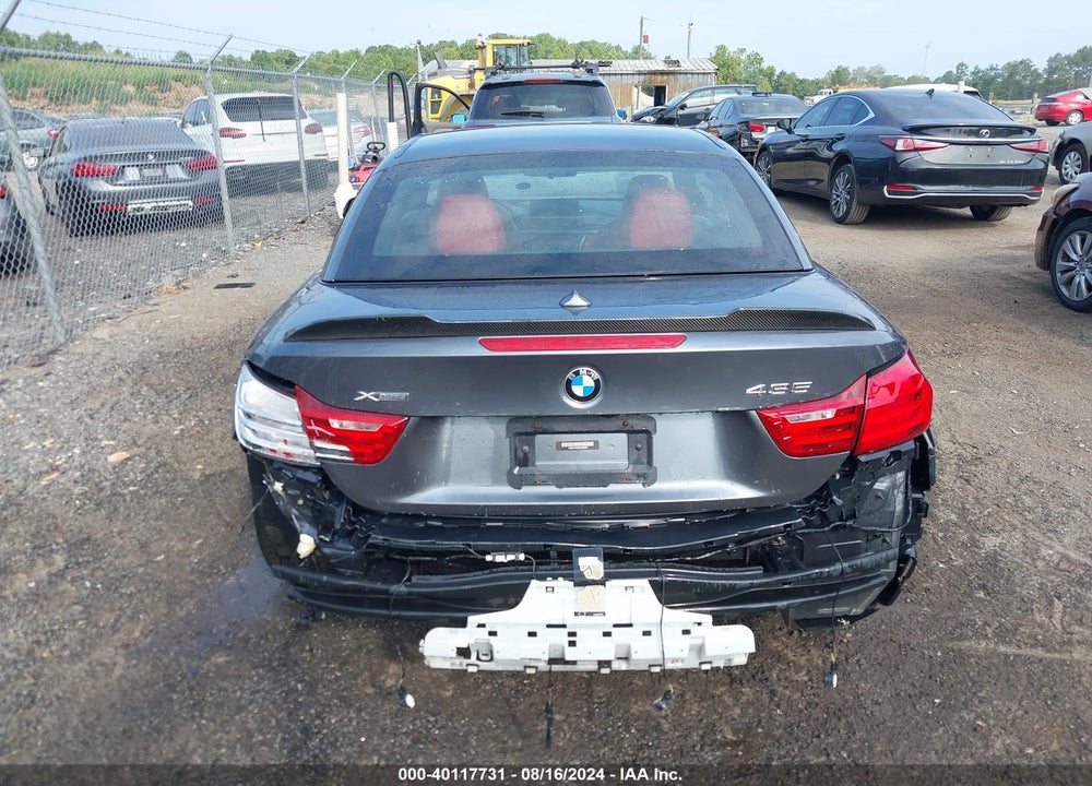 2016 BMW 435I VIN: WBA3T7C59G5A38568