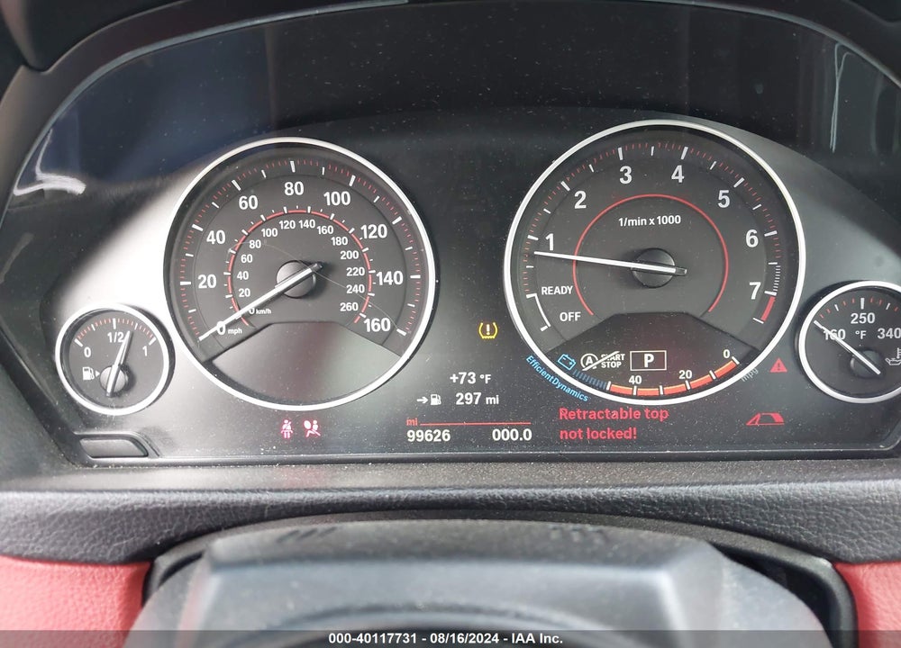 2016 BMW 435I VIN: WBA3T7C59G5A38568