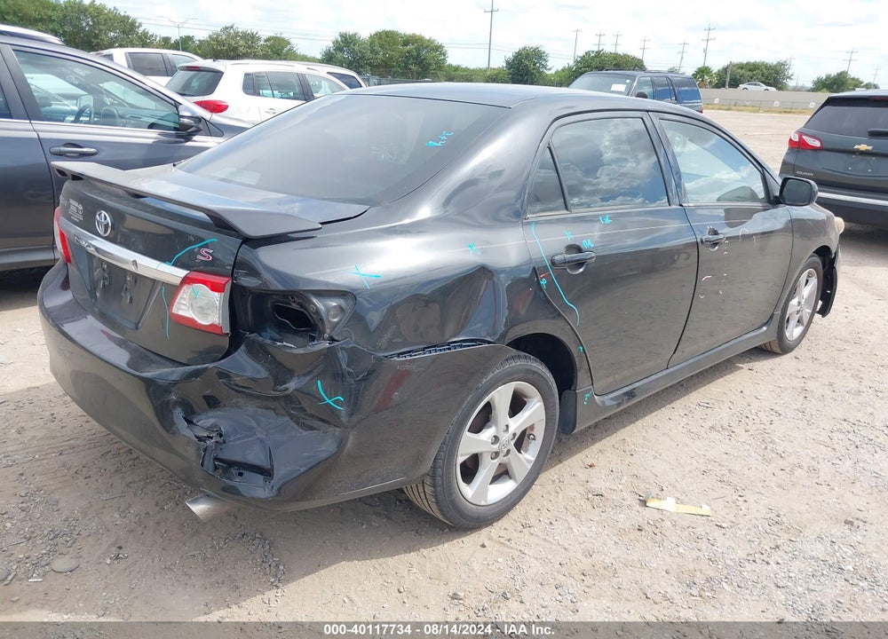 2013 TOYOTA COROLLA S VIN: 5YFBU4EE9DP199005