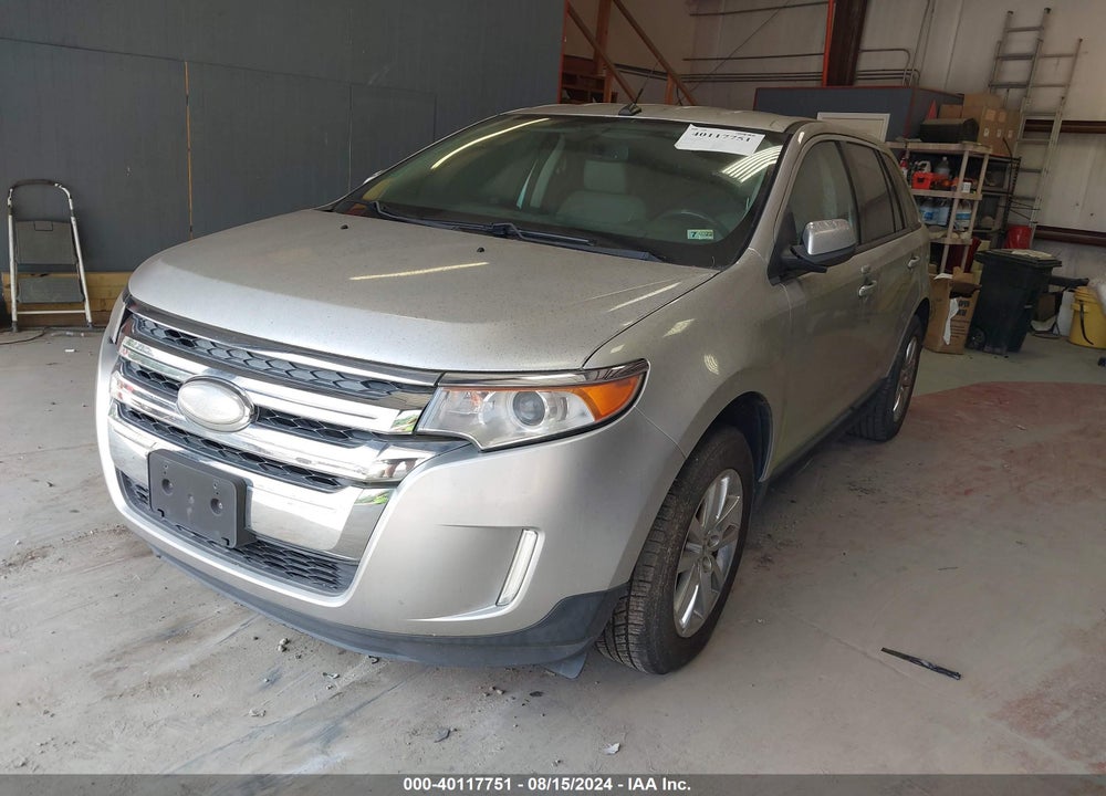 2012 FORD EDGE SEL VIN: 2FMDK3J9XCBA77001