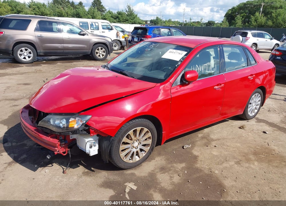 2008 SUBARU IMPREZA 2.5I VIN: JF1GE61668H527534