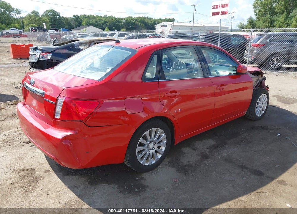 2008 SUBARU IMPREZA 2.5I VIN: JF1GE61668H527534