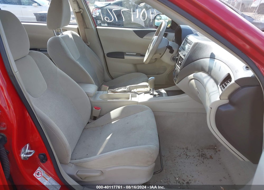 2008 SUBARU IMPREZA 2.5I VIN: JF1GE61668H527534