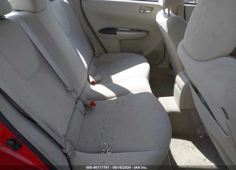 2008 SUBARU IMPREZA 2.5I VIN: JF1GE61668H527534