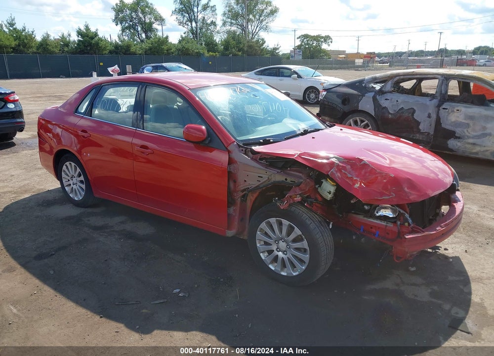 2008 SUBARU IMPREZA 2.5I VIN: JF1GE61668H527534