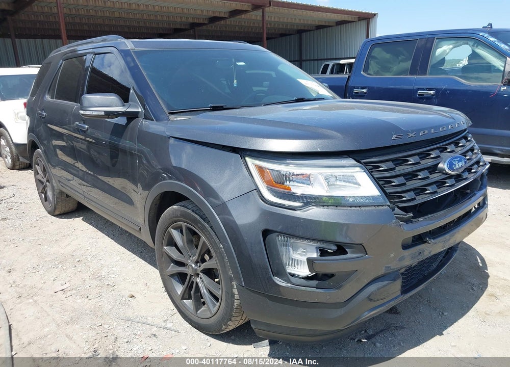 2017 FORD EXPLORER XLT VIN: 1FM5K7D85HGD54328