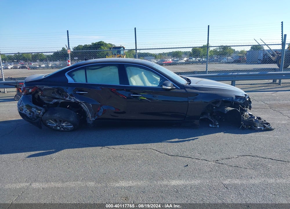2021 INFINITI Q50 LUXE AWD VIN: JN1EV7BRXMM750065