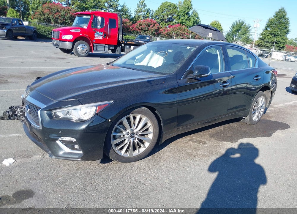 2021 INFINITI Q50 LUXE AWD VIN: JN1EV7BRXMM750065