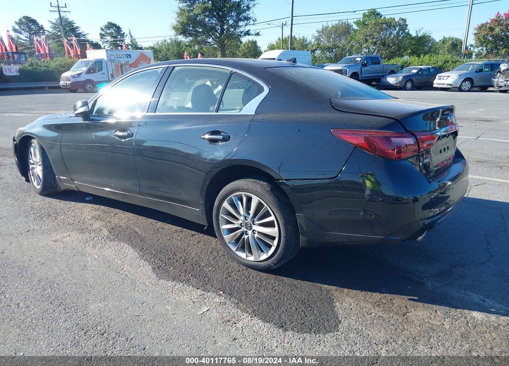 2021 INFINITI Q50 LUXE AWD VIN: JN1EV7BRXMM750065