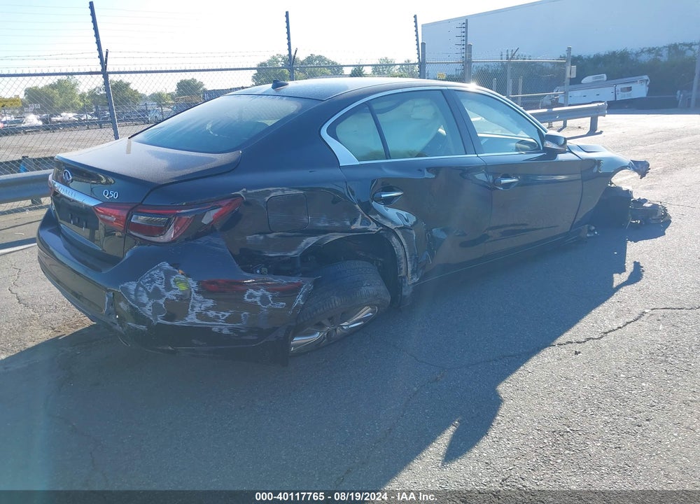 2021 INFINITI Q50 LUXE AWD VIN: JN1EV7BRXMM750065