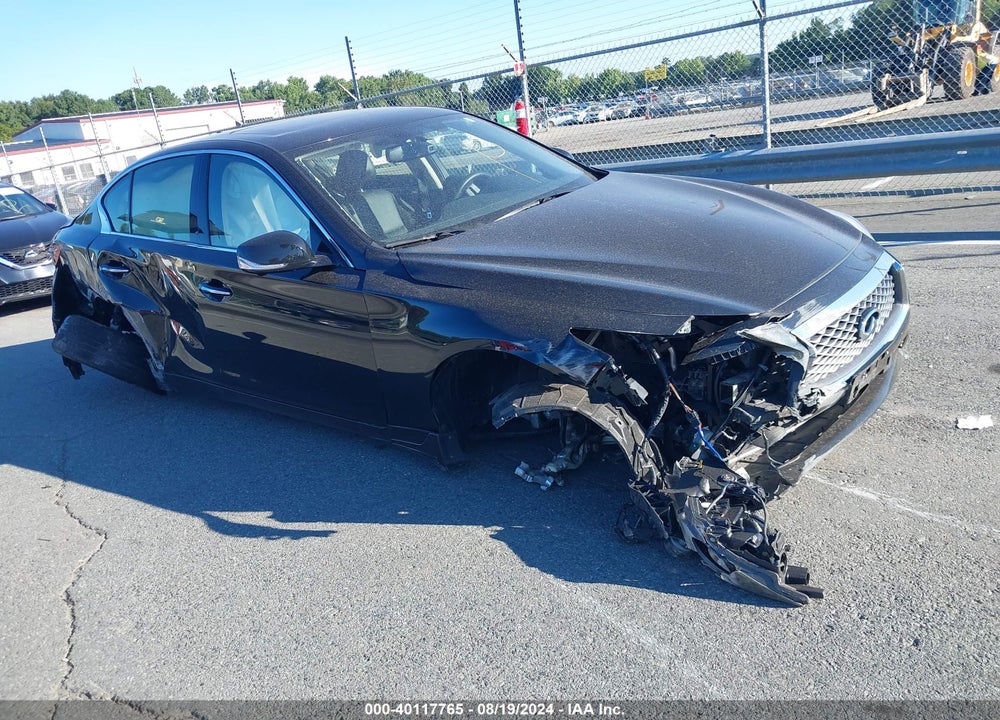 2021 INFINITI Q50 LUXE AWD VIN: JN1EV7BRXMM750065