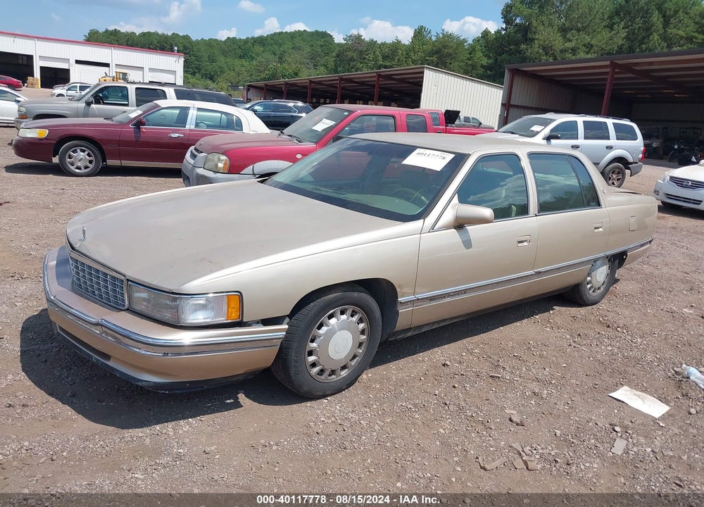 1996 CADILLAC DEVILLE VIN: 1G6KD52Y1TU287801
