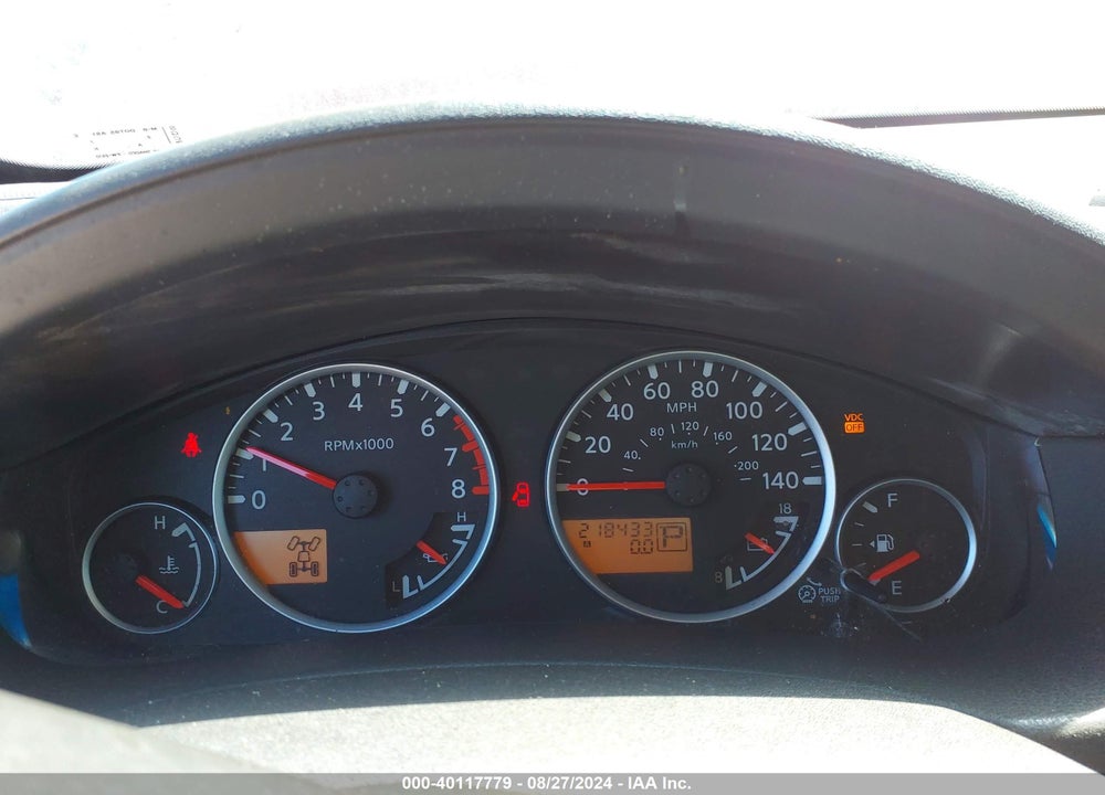 2010 NISSAN PATHFINDER SE VIN: 5N1AR1NB6AC603234