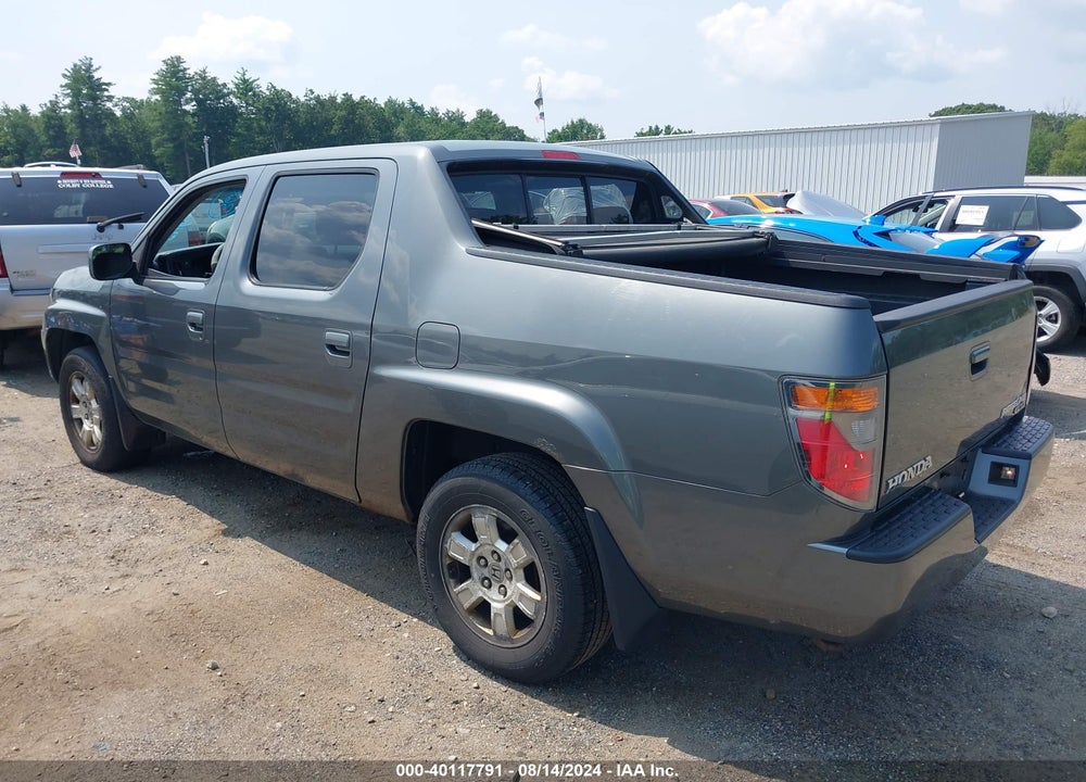 2008 HONDA RIDGELINE RTS VIN: 2HJYK164X8H500490