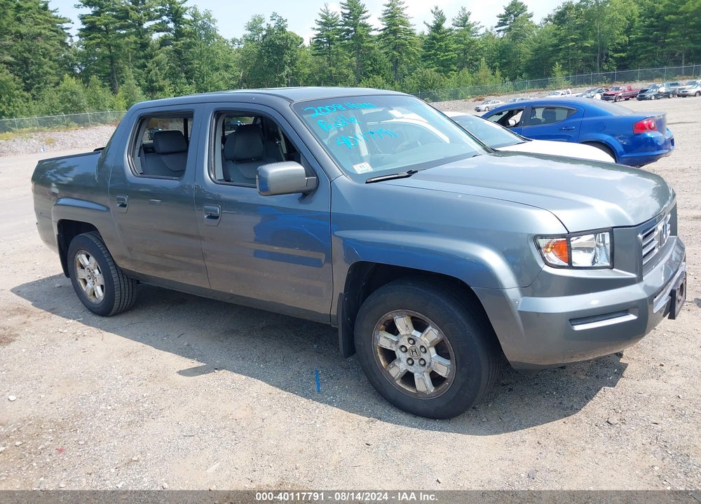 2008 HONDA RIDGELINE RTS VIN: 2HJYK164X8H500490