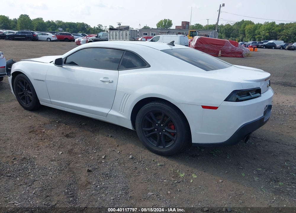 2015 CHEVROLET CAMARO 2LS VIN: 2G1FB1E30F9107876