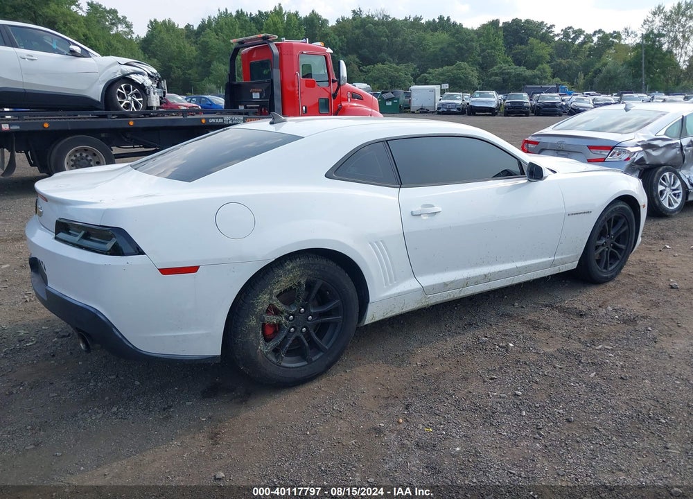 2015 CHEVROLET CAMARO 2LS VIN: 2G1FB1E30F9107876