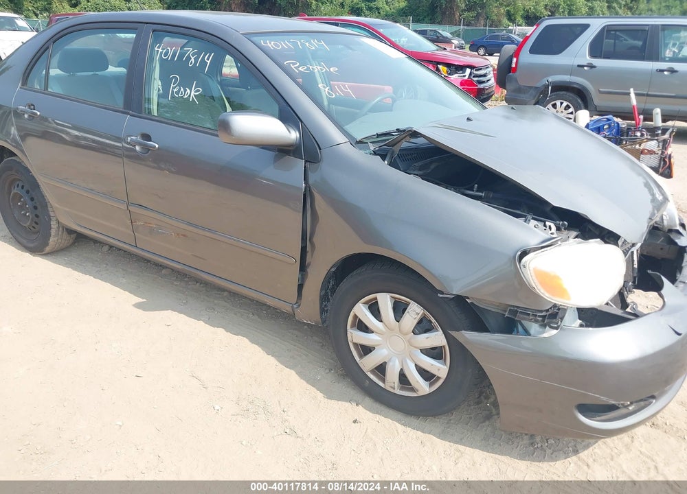 2006 TOYOTA COROLLA LE VIN: 2T1BR32E06C648395