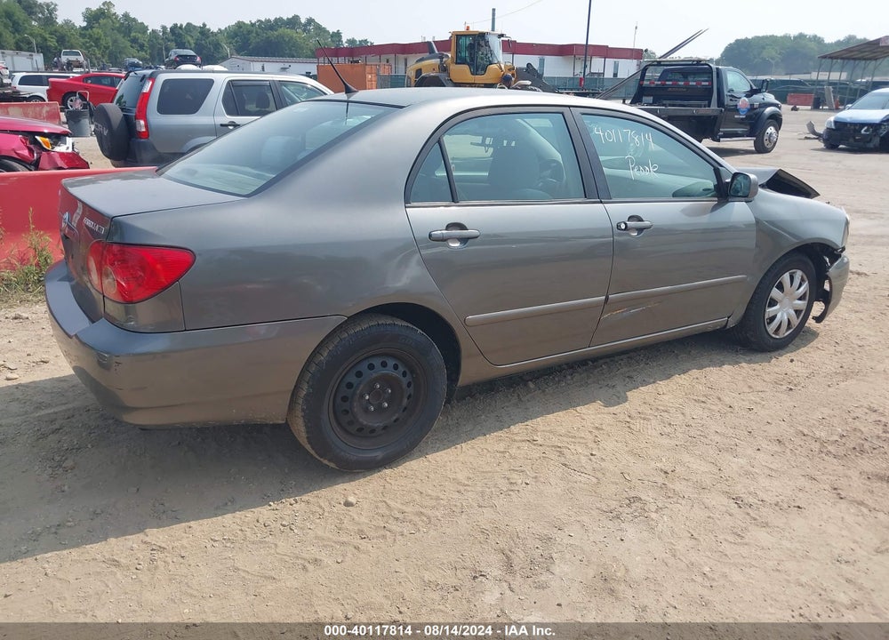 2006 TOYOTA COROLLA LE VIN: 2T1BR32E06C648395
