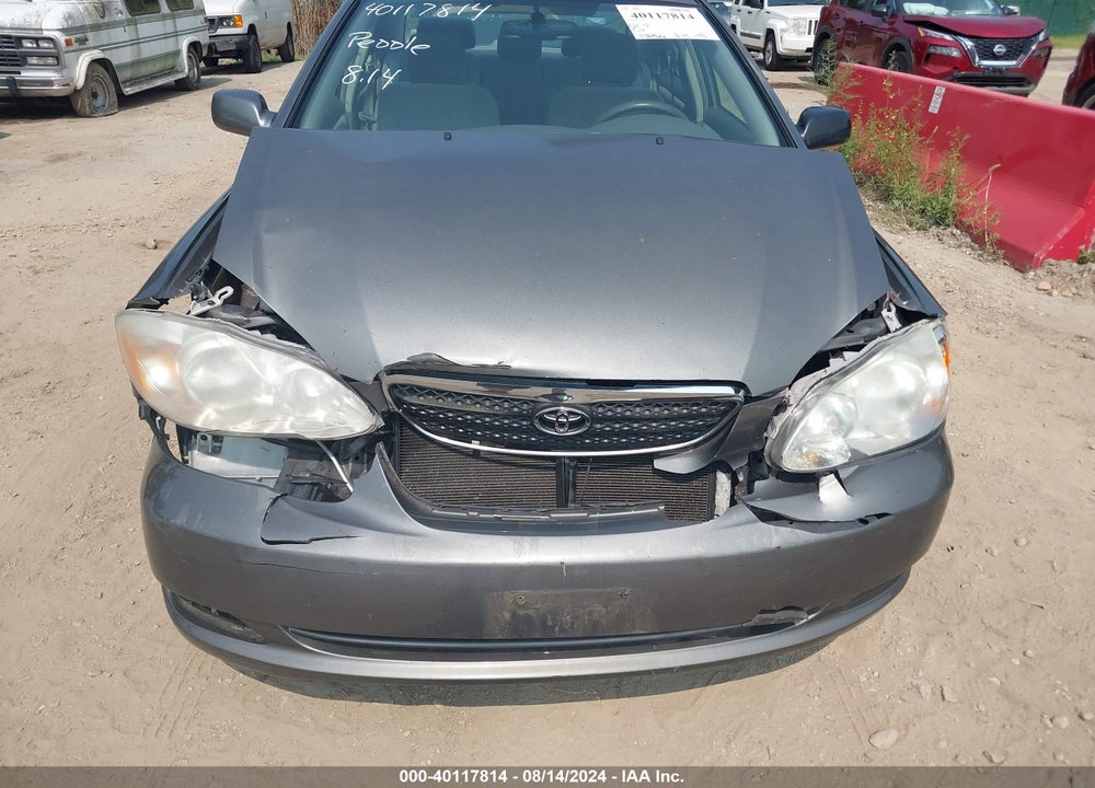 2006 TOYOTA COROLLA LE VIN: 2T1BR32E06C648395