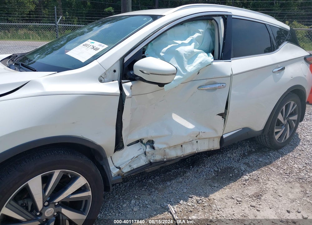 2015 NISSAN MURANO PLATINUM VIN: 5N1AZ2MG9FN204557