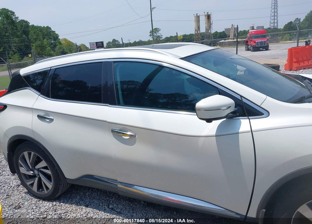 2015 NISSAN MURANO PLATINUM VIN: 5N1AZ2MG9FN204557