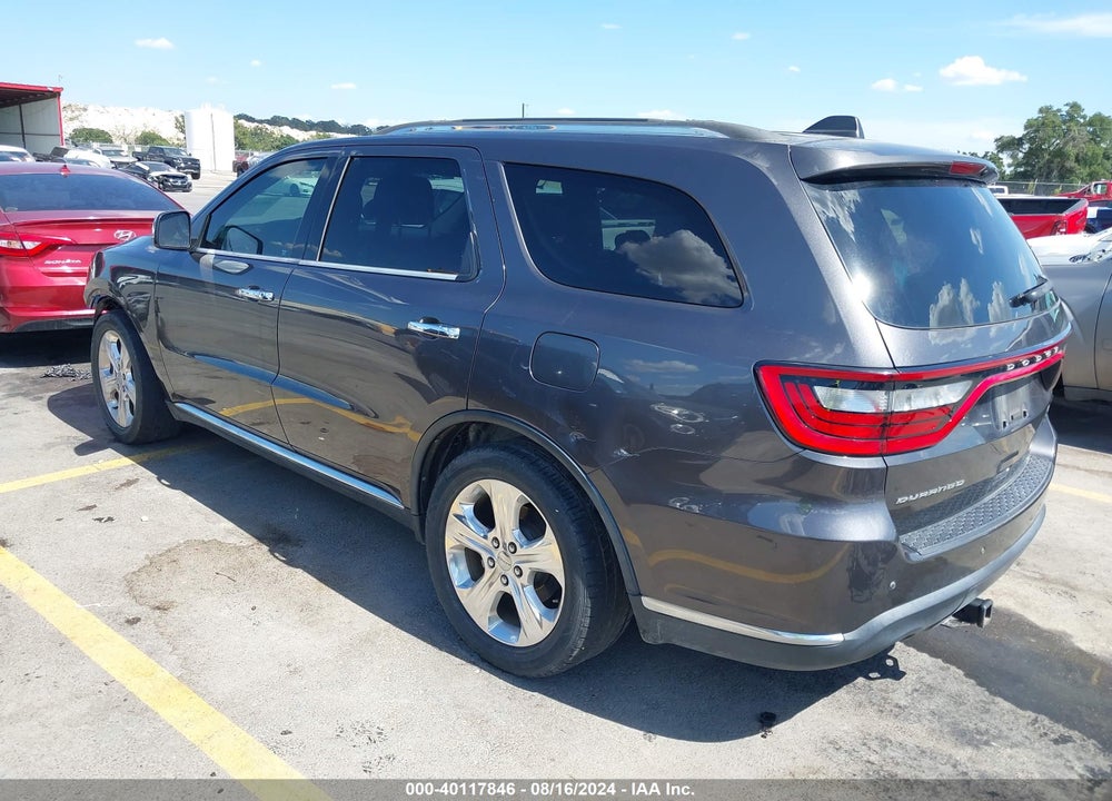 2015 DODGE DURANGO SXT VIN: 1C4RDHAG6FC945502