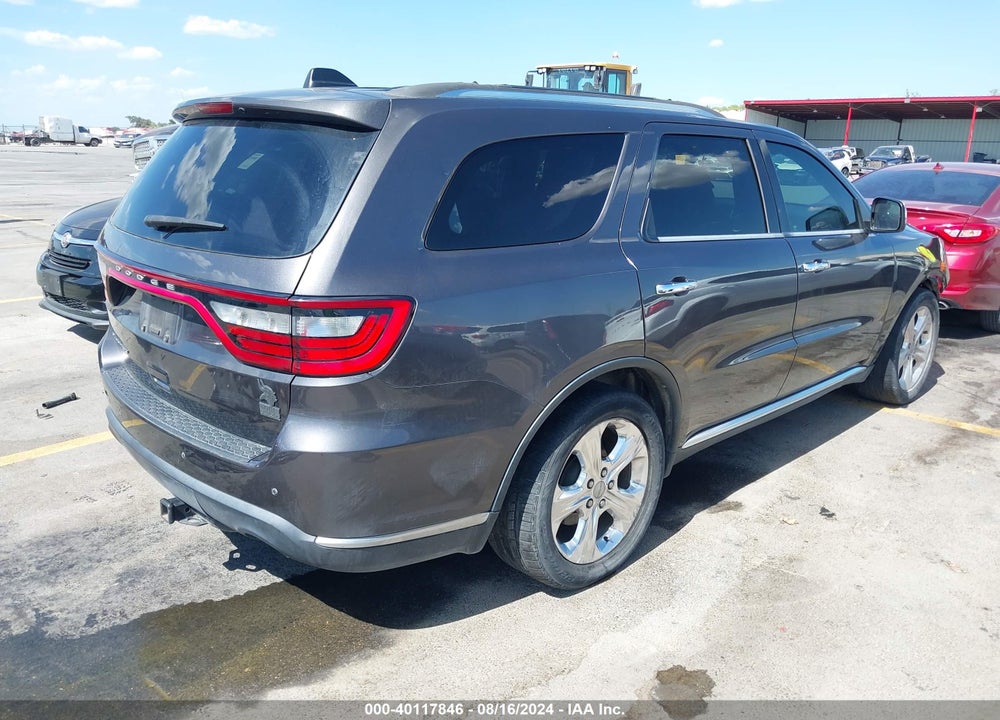 2015 DODGE DURANGO SXT VIN: 1C4RDHAG6FC945502