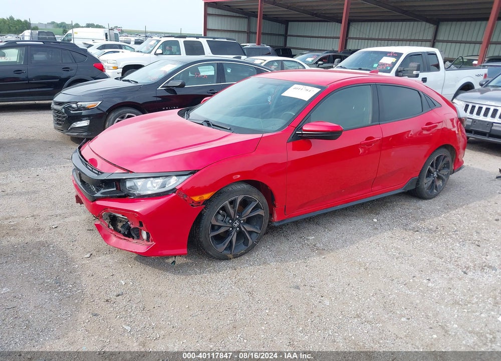 2018 HONDA CIVIC SPORT VIN: SHHFK7H42JU426150