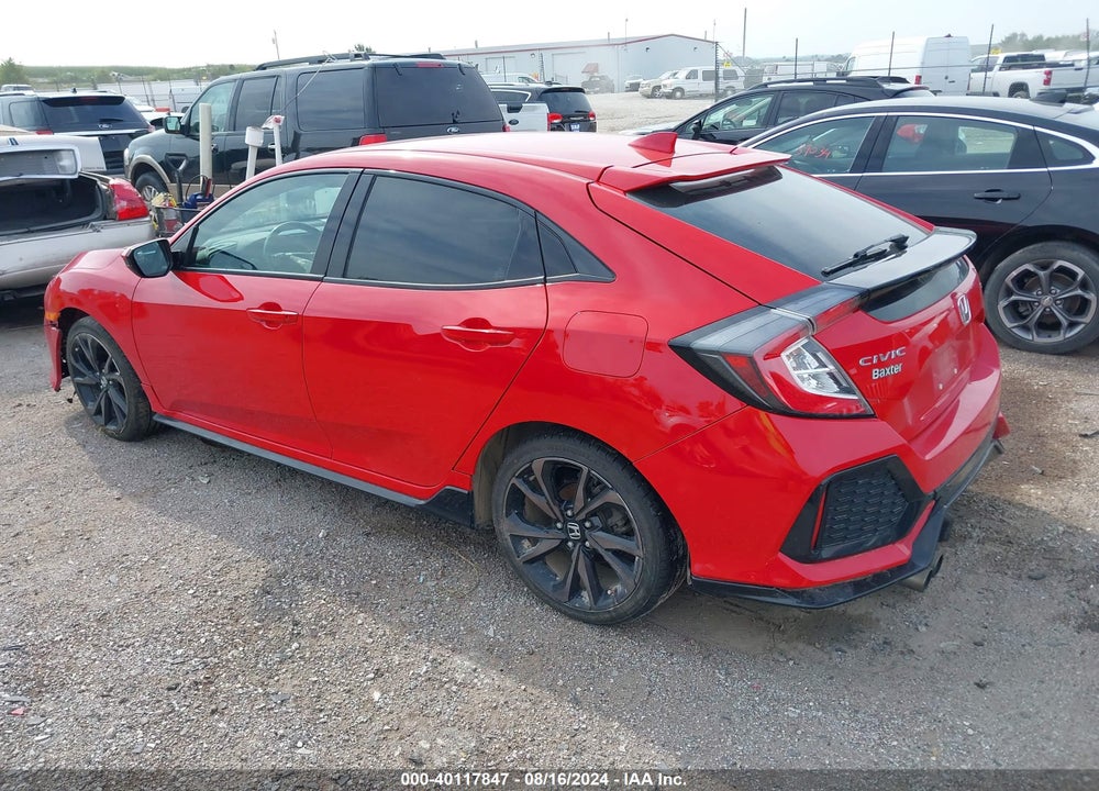 2018 HONDA CIVIC SPORT VIN: SHHFK7H42JU426150