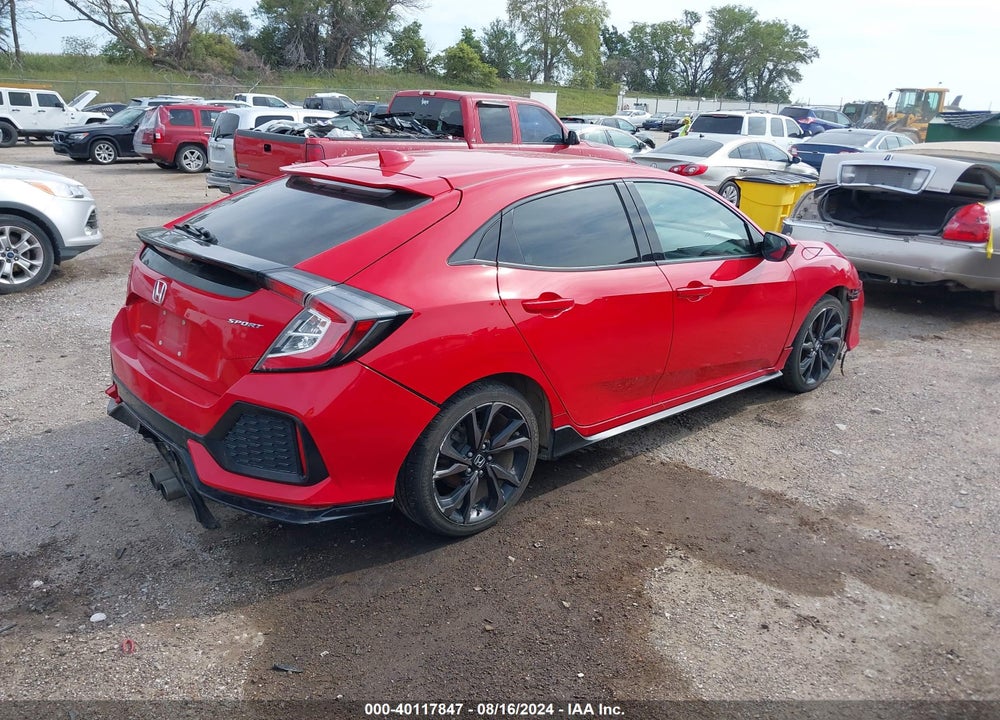 2018 HONDA CIVIC SPORT VIN: SHHFK7H42JU426150