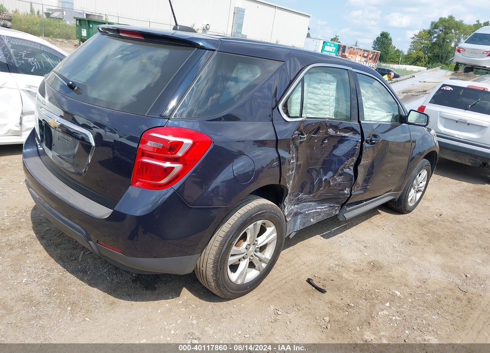 2017 CHEVROLET EQUINOX LS VIN: 2GNALBEK6H1596515