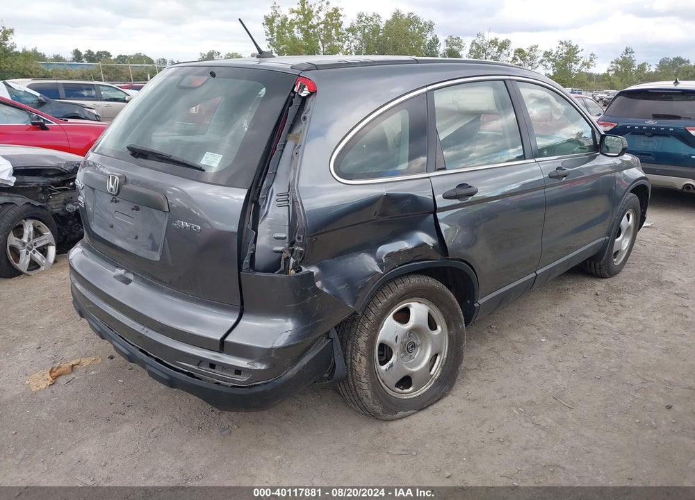 2011 HONDA CR-V LX VIN: JHLRE4H30BC016797