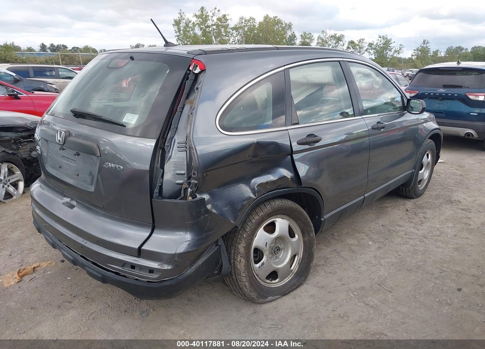 2011 HONDA CR-V LX VIN: JHLRE4H30BC016797