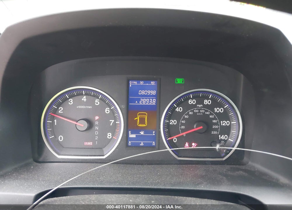 2011 HONDA CR-V LX VIN: JHLRE4H30BC016797