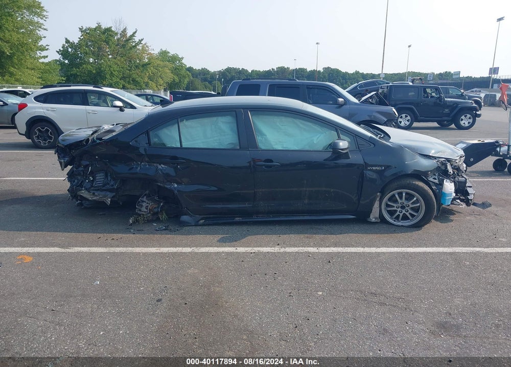 2021 TOYOTA COROLLA HYBRID LE VIN: JTDEAMDE0MJ023973
