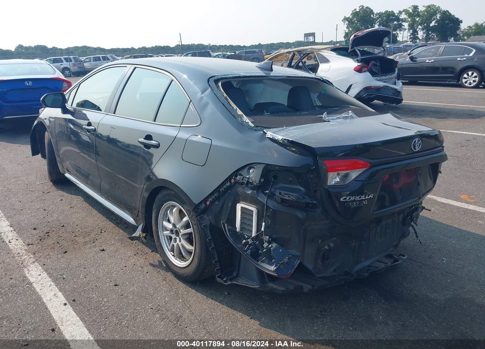 2021 TOYOTA COROLLA HYBRID LE VIN: JTDEAMDE0MJ023973